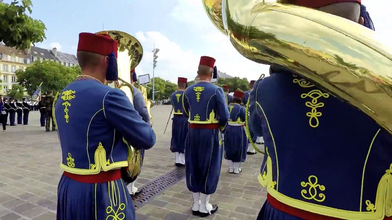 Défilé militaire et cérémonies du 13 juillet 2018 à Metz - Fête nationale
