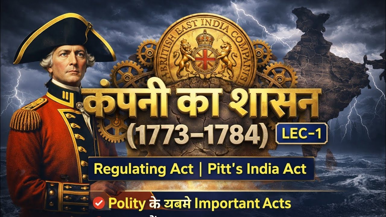 Bhartiya Constitution |MAKING OF CONSTITUTION |Regulating act1773| pits india act1784| POLITY LEC-01