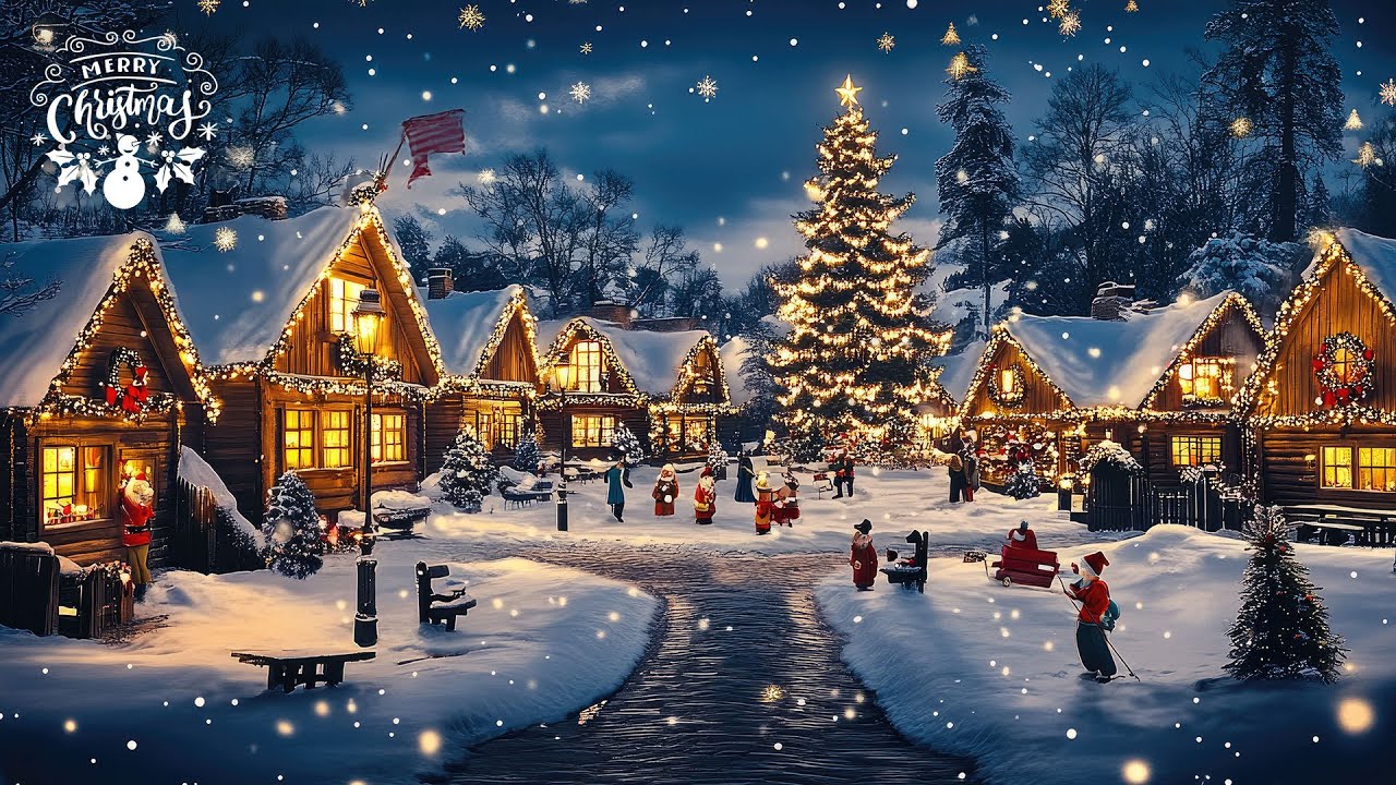 Tradycyjna muzyka bożonarodzeniowa 2025 🎁 Relaksująca muzyka do świątecznej nauki i spokojnych chw