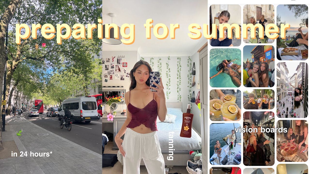 24 HOUR SUMMER GLOW UP 🌸 prepare with me for summer:)