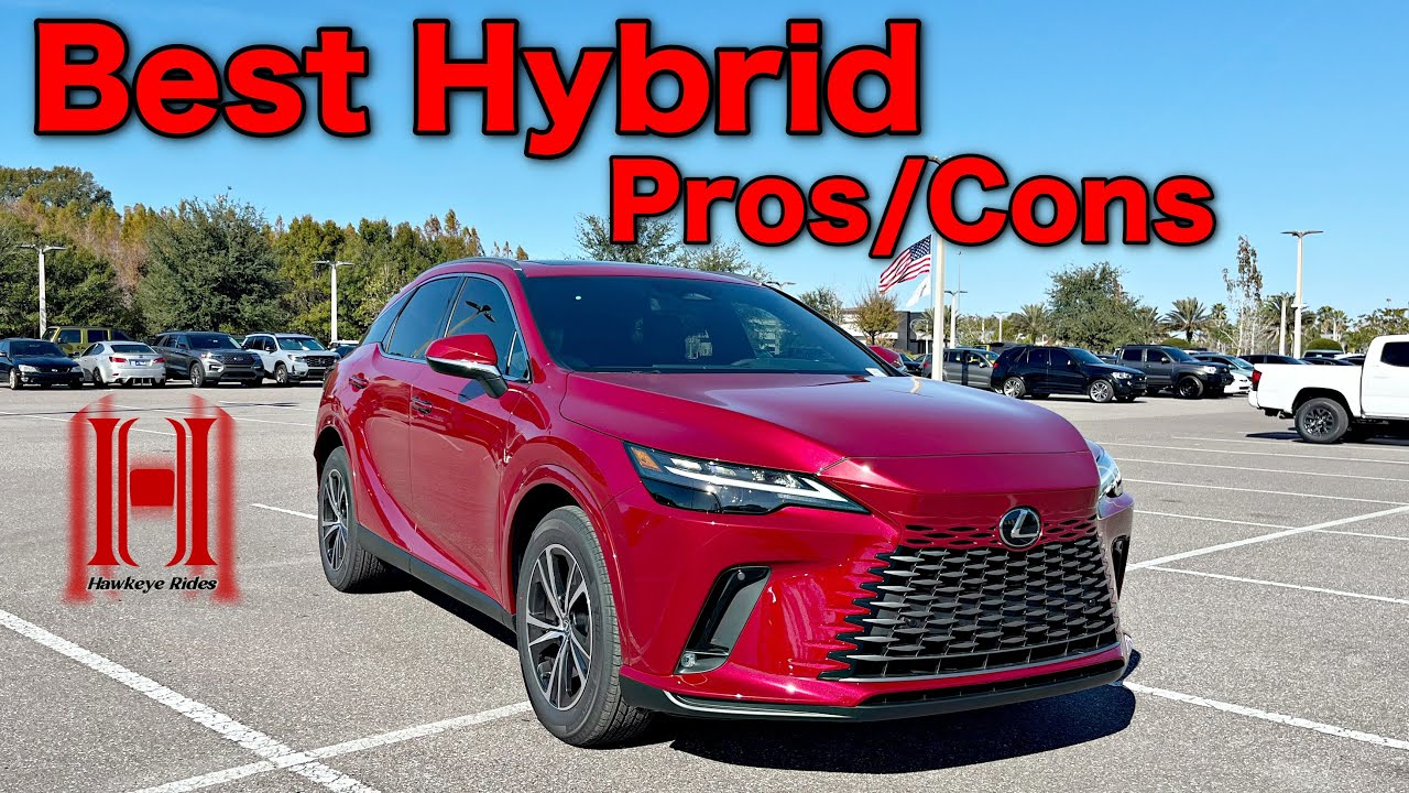 Lexus RX 350H premium 2024 года — лучший гибрид: все характеристики + тест-драйв