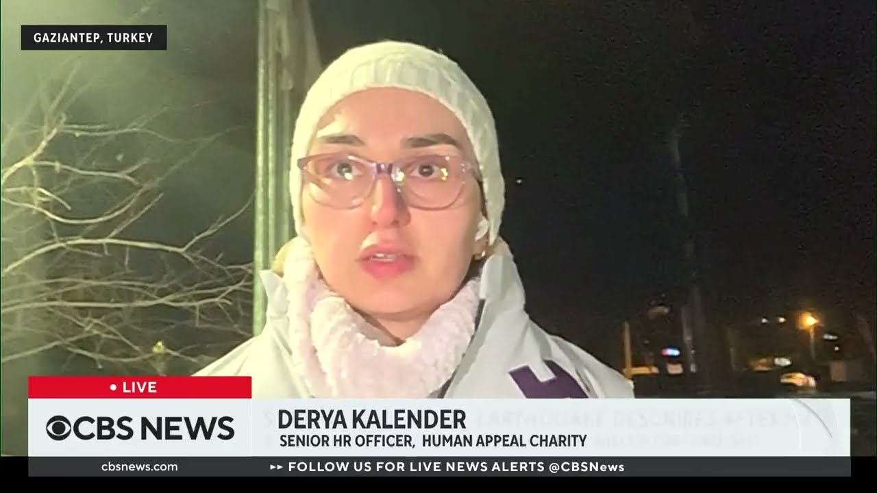US TV news channel CBS interviewed Human Appeal&rsquo;s Senior HR Officer, Derya Kalender