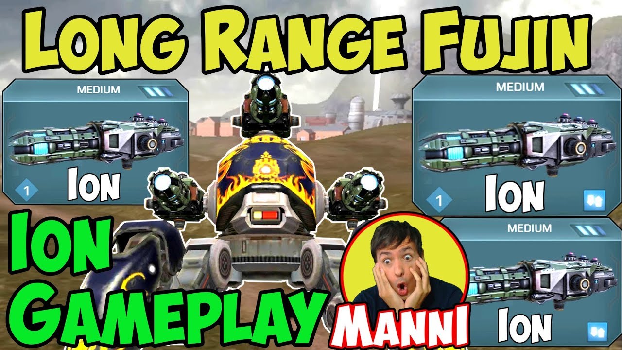 War Robots New Ion (Medium Zeus) Fujin Sniper Gameplay - WR