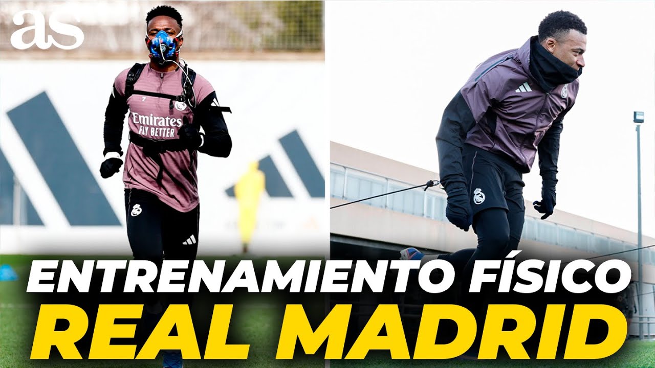 El EXIGENTE ENTRENAMIENTO F&Iacute;SICO del REAL MADRID con el 'M&Eacute;TODO PINTUS'