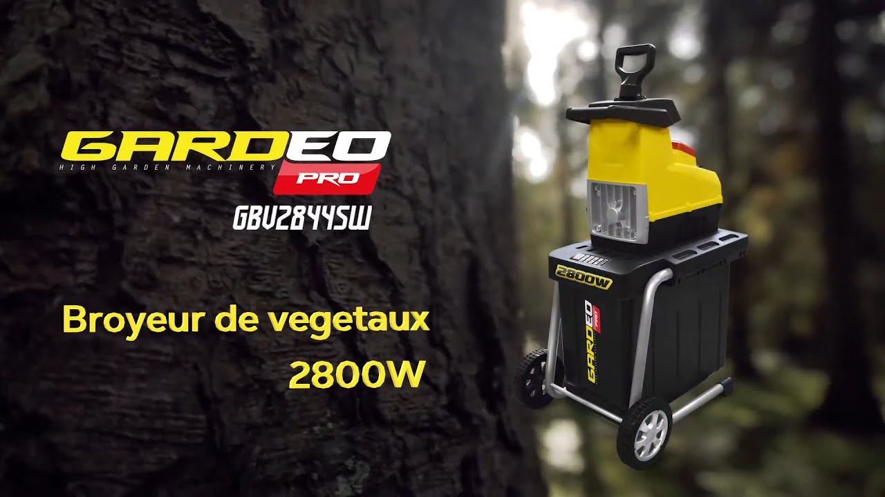 Broyeur de végétaux GBV2844SW #jardin #jardinage #réparation #broyeur