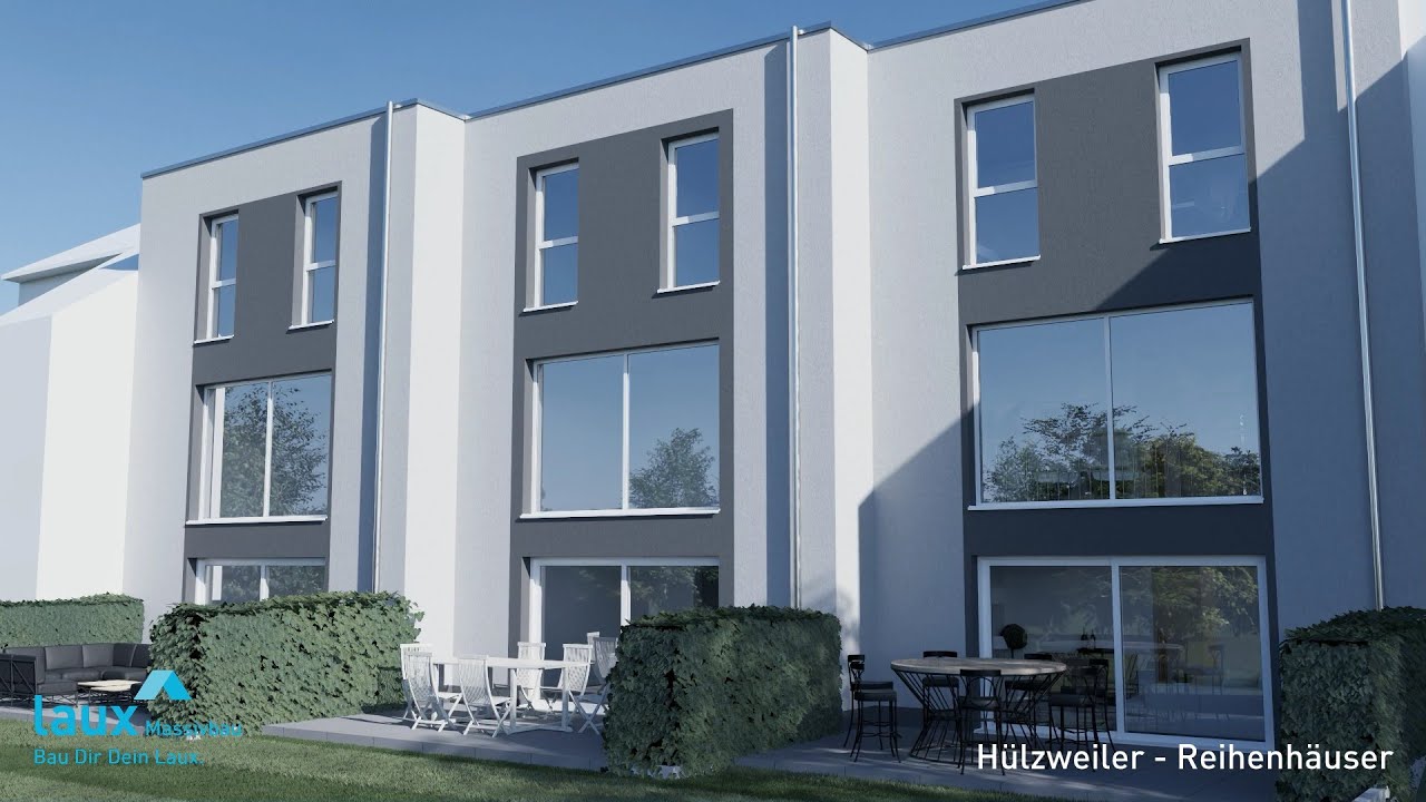 Hülzweiler Reihenhäuser Animation