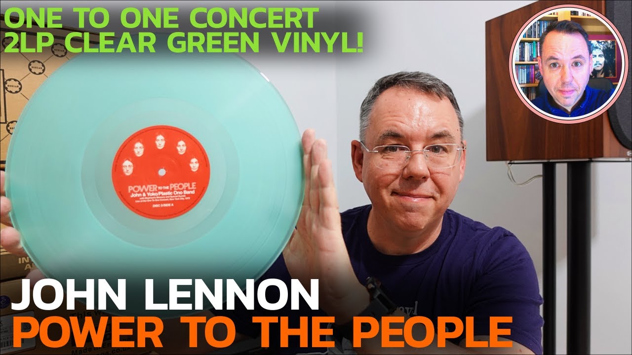 Джон Леннон «Power To The People» 2LP, зеленый винил