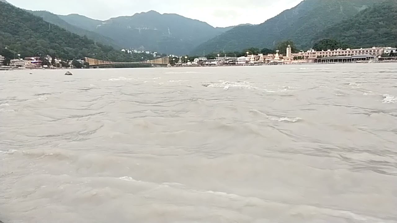 Rishikesh Ramjhula #ganga #weather #mountain #ramjhula