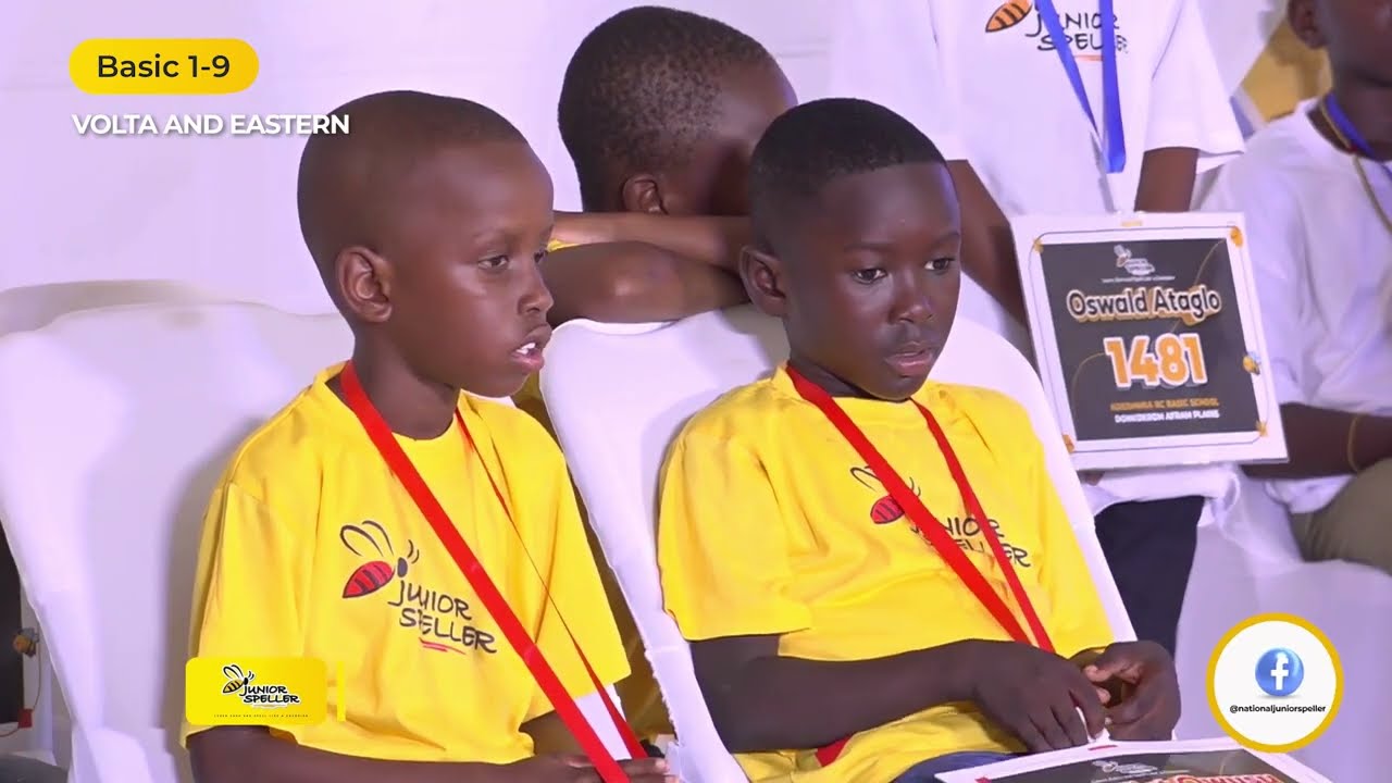 2024 Junior Spelling Bee, EPS 20, Volta and Eastern region, regional contest.