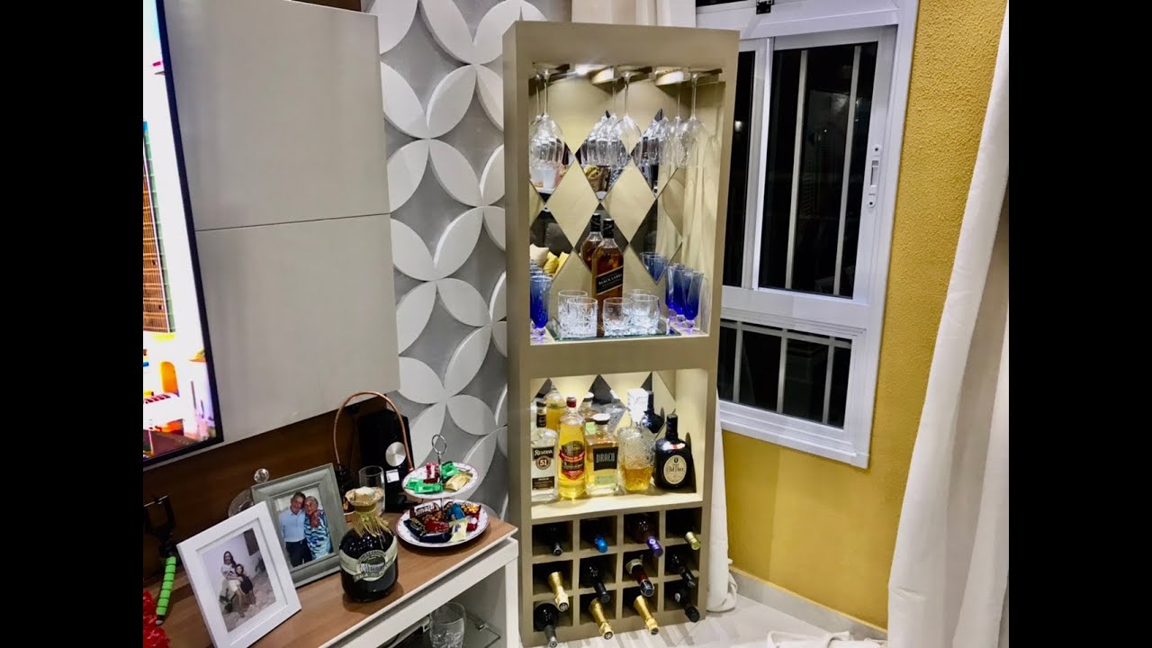Adega bar de isopor, faça vc mesmo!