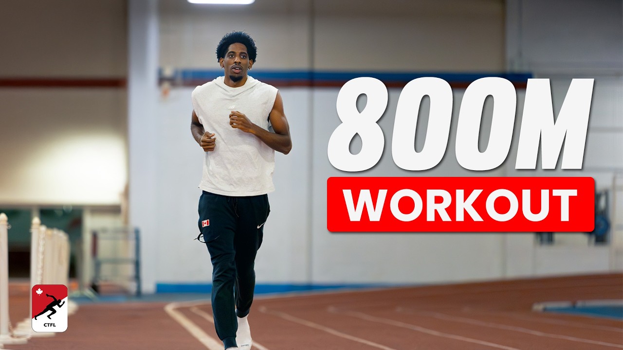 LACTIC 800m Workout with Leroy Russell III - Behind the Scenes of Track & Field