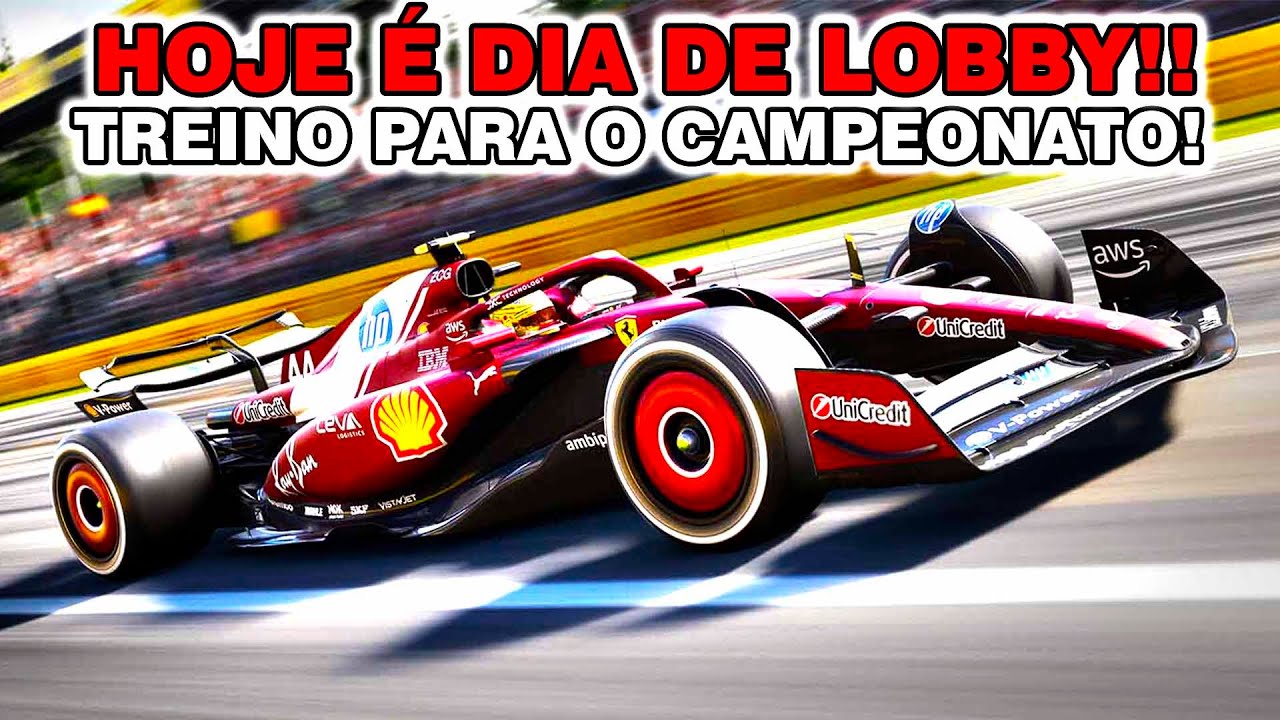 FORMULA 1 2025 - LOBBY COM OS INSCRITOS!! (G29 RMS V2)