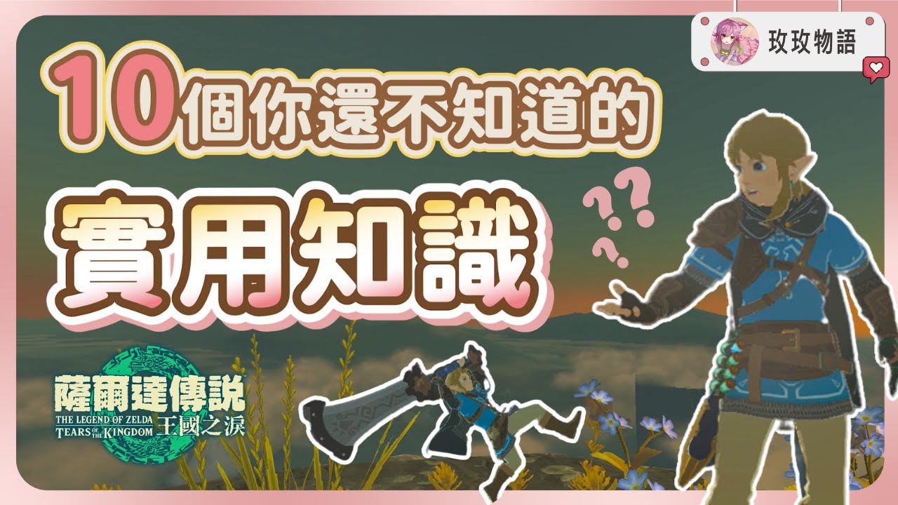 【實用】10個你還不知道的王國之淚小知識《薩爾達傳說 : 王國之淚》