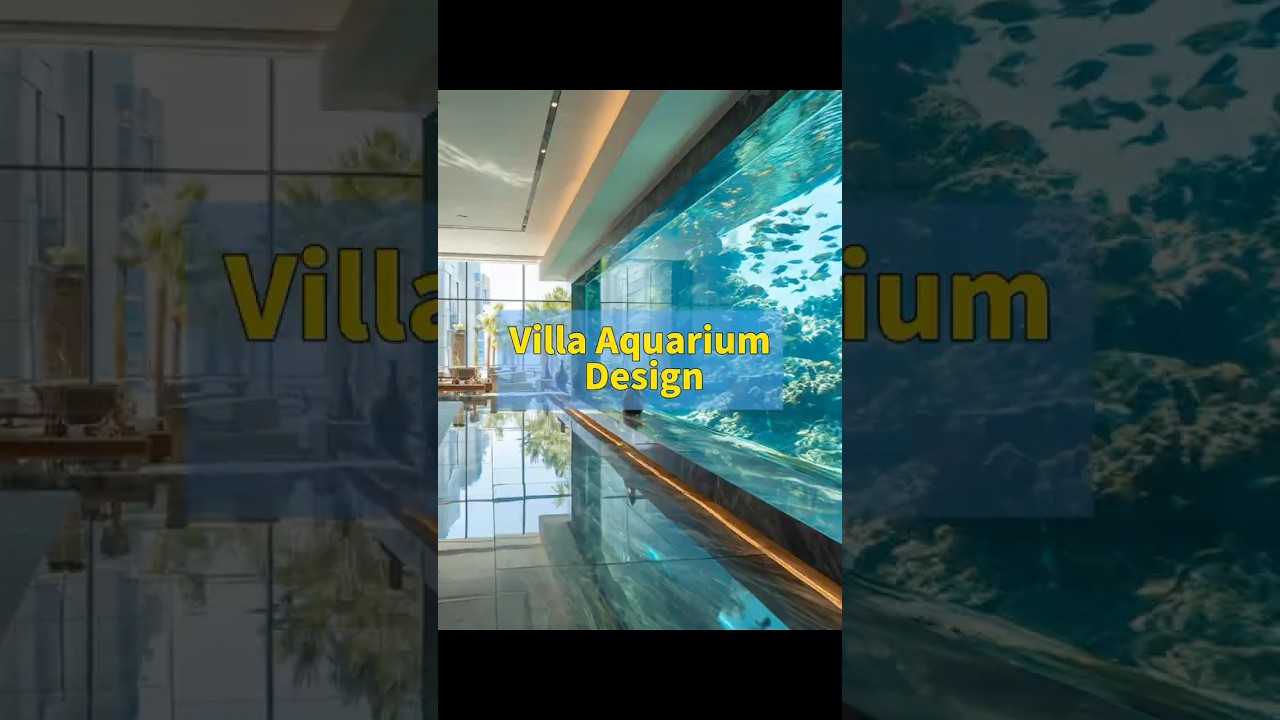Villa Aquarium Design
