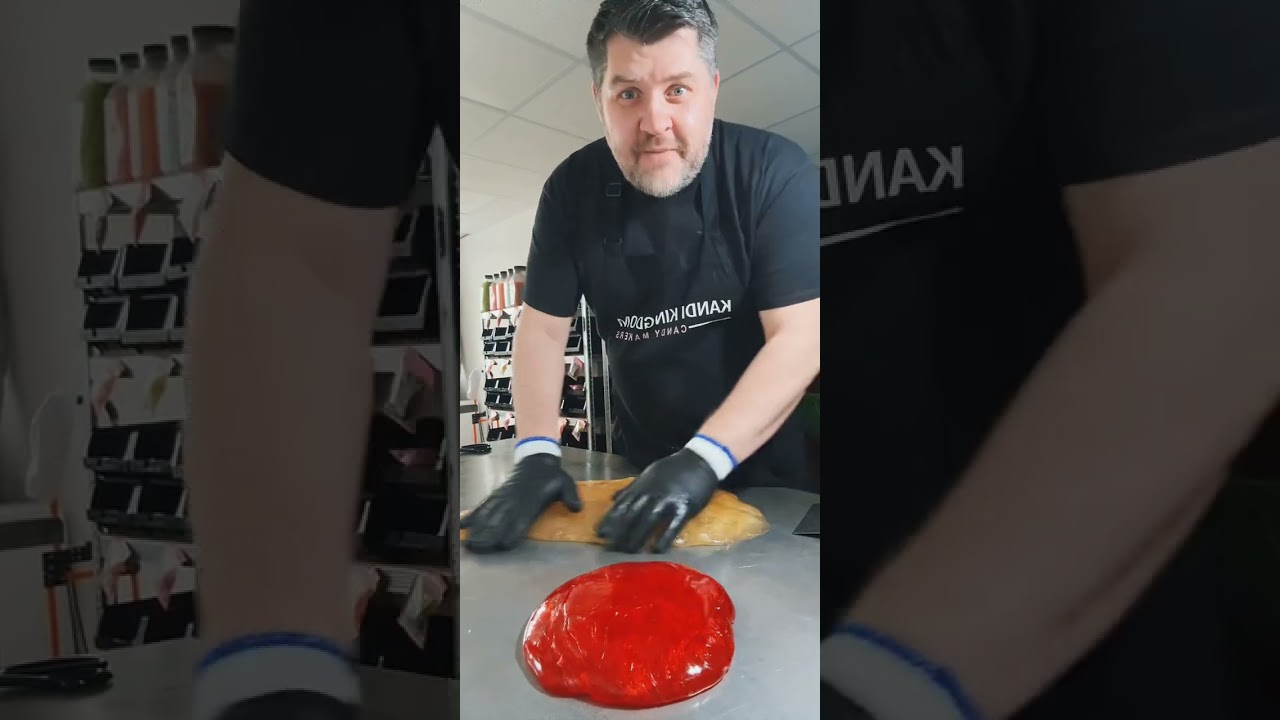 Traditional USA Ribbon candy made in the UK