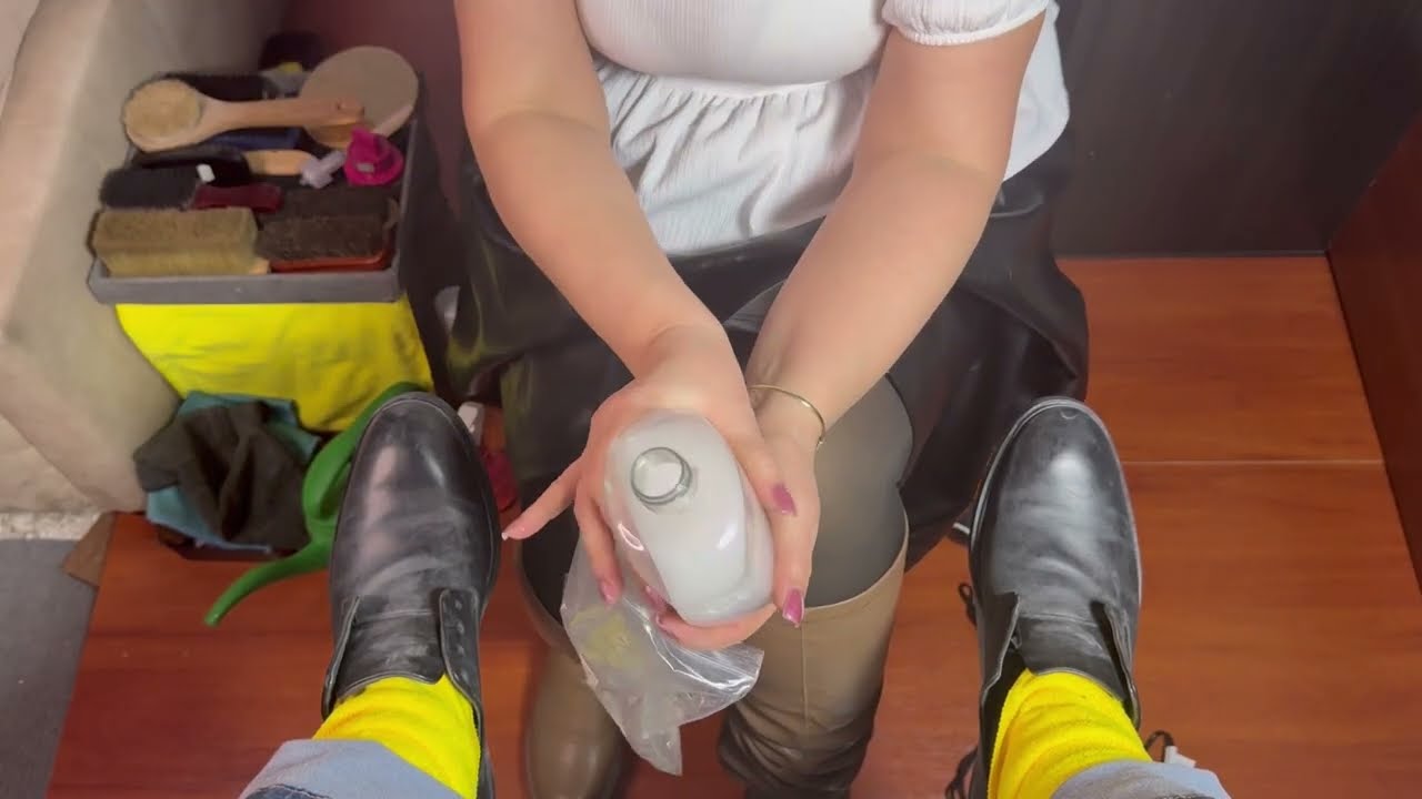 Extremely Relaxing Shoe Cleaning ASMR – Pure Sound Therapy