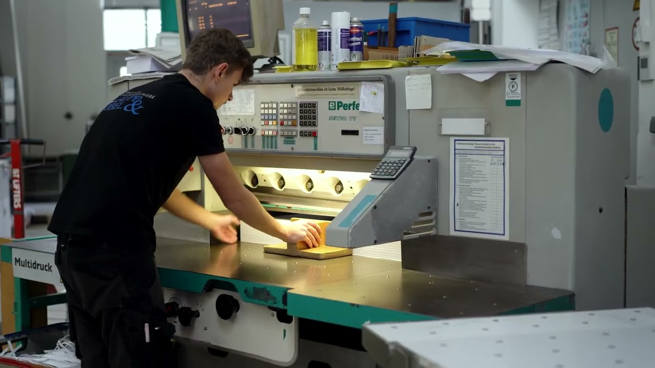 Film Clip of Print Company Laupp&Göbel in Gomaringen