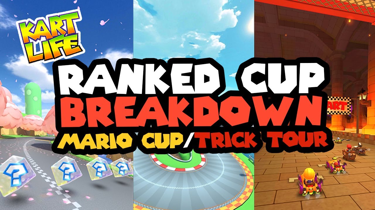 TRICK TOUR Ranked Cup Breakdown for MARIO CUP