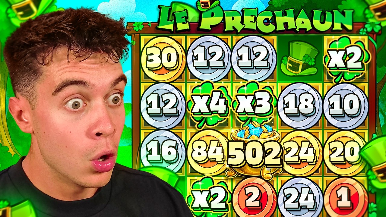 I TRIED THE NEW LE PRECHAUN AND WON HUGE!!!