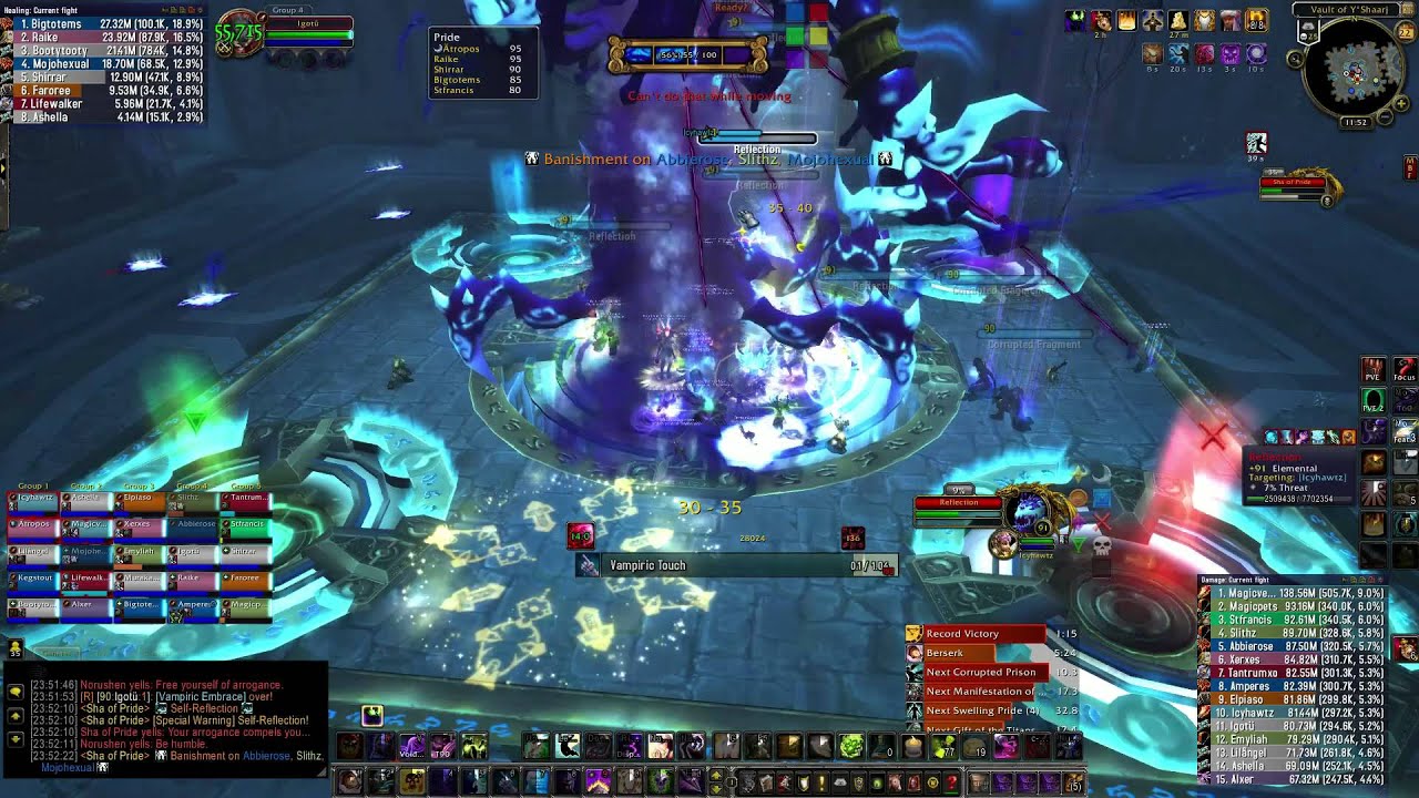 Week 3 - Sha of Pride (25 Heroic) - Pandaem&iacute;a | US-Sargeras
