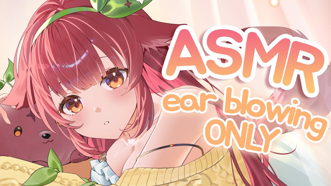 【ASMR/NT5】ONLY mic blowing 🌬️💨 Close Whispers and Sensitive Ear Blowing for Sleep and Tingles