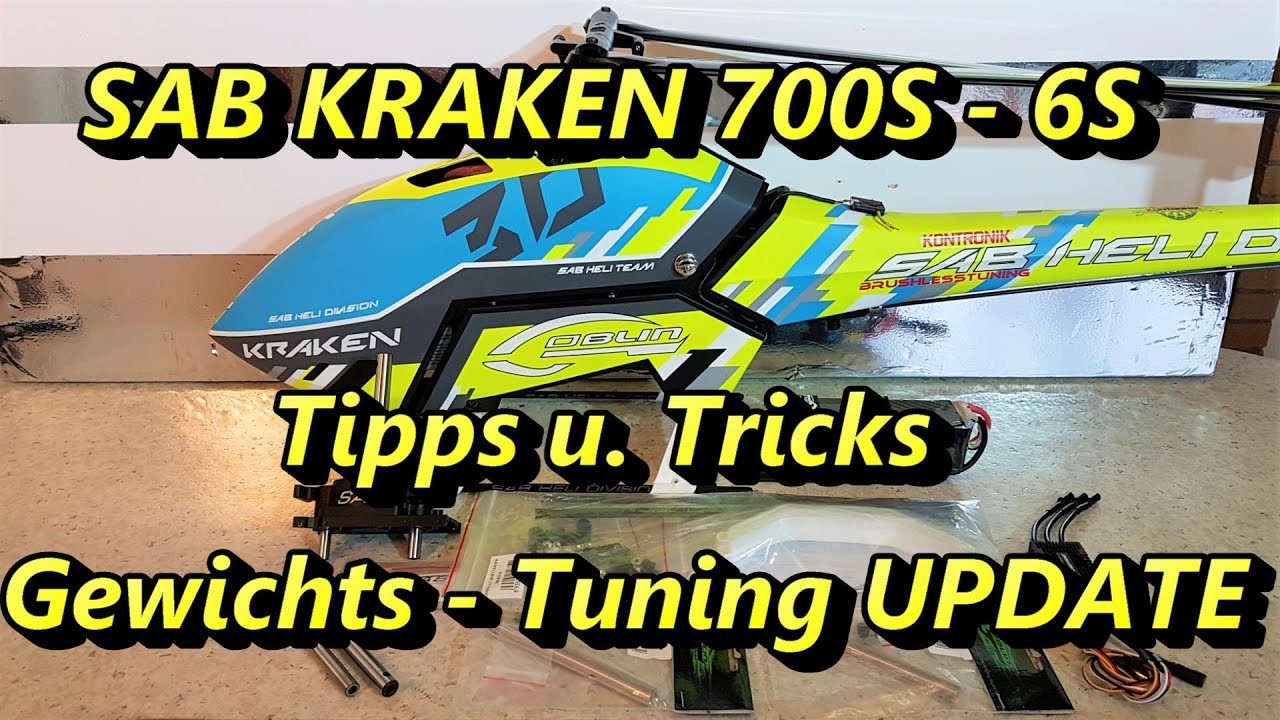 SAB Goblin Kraken 700S 6S UPDATE / Tipps u Tricks ( with english subtitles )