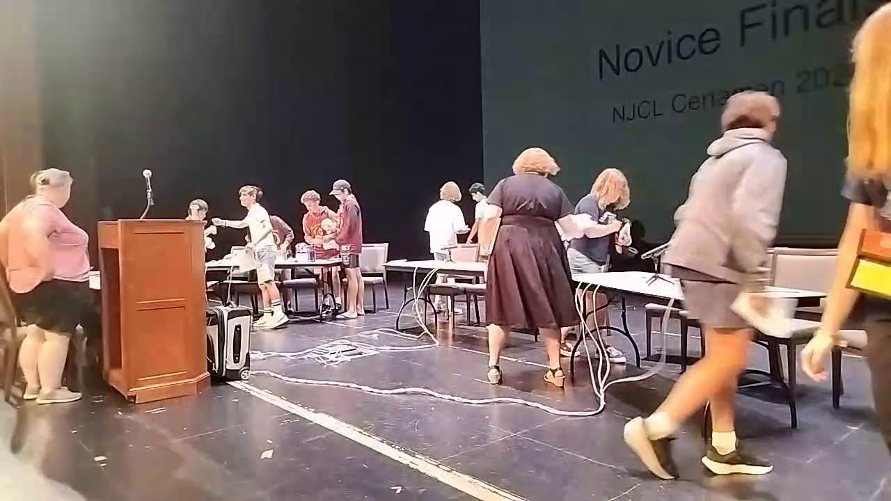2024 NJCL Competitive Certamen Finals, Novice Level
