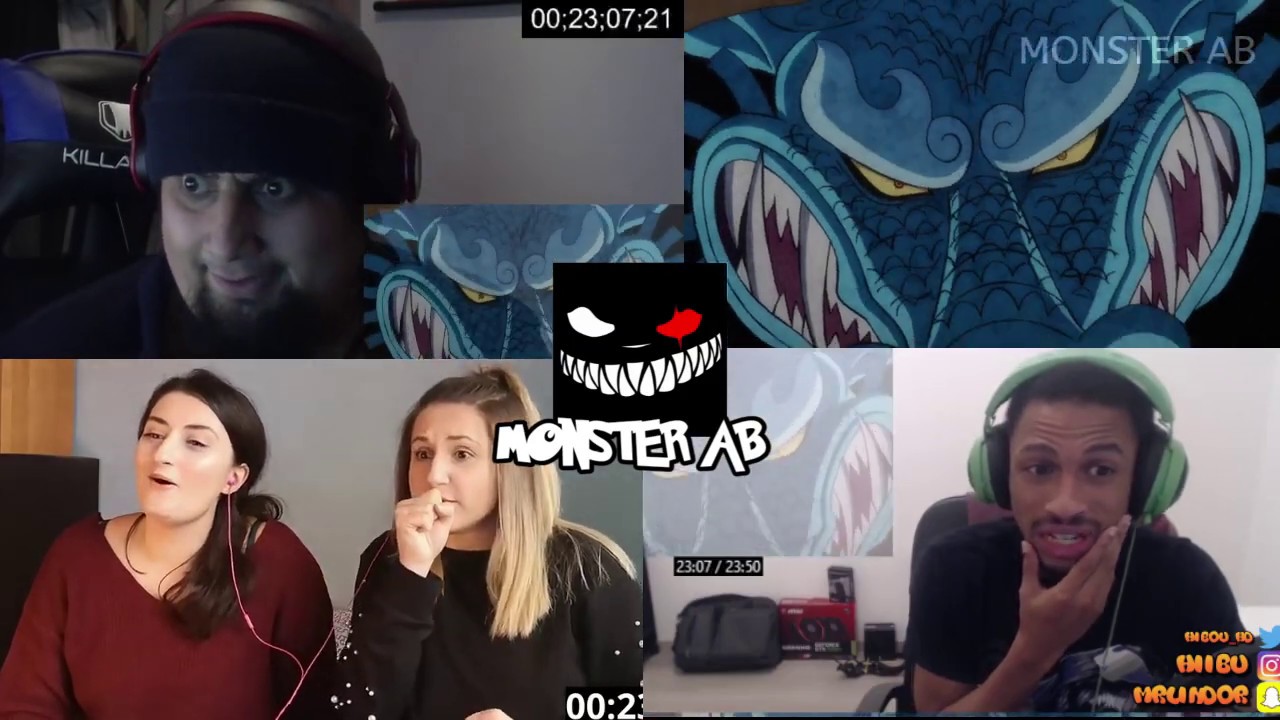 KAIDO TRANSFORMS INTO A DRAGON REACTION MASHUP
