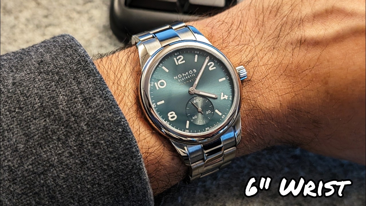 Обзор Nomos Club Sport Neomatic: можно ли носить на тонком запястье?