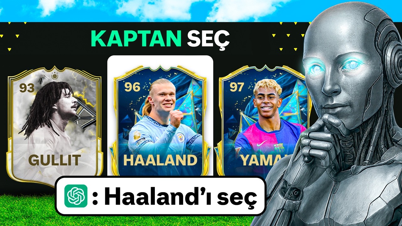 Draft ama ChatGPT Oyuncuları Se&ccedil;iyor - FC 25 Draft