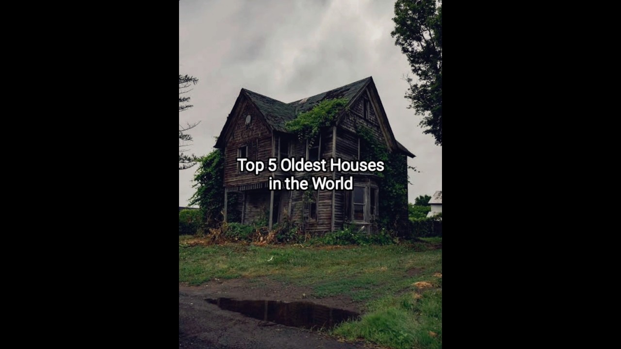 Top 5 Oldest Houses🏡🏡🏡 in the World #shorts #house #youtube