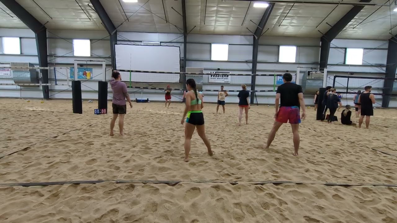 Sandbar Coed Quads Tournament 2/7 Pool Game 2 Set 1