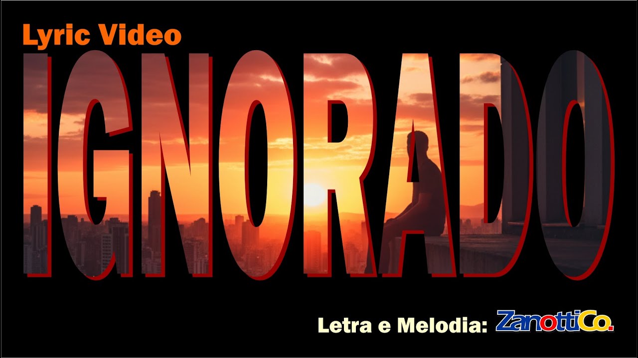 Ignorado | Uma canção sobre o silêncio que machuca mais que a dor