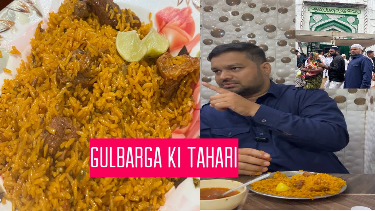 HKBN DARGA Gulbarga famous TAHARI Hotel cheap best good food, ₹60/-₹90/-visit Karnataka#viralvideo🔥🔥