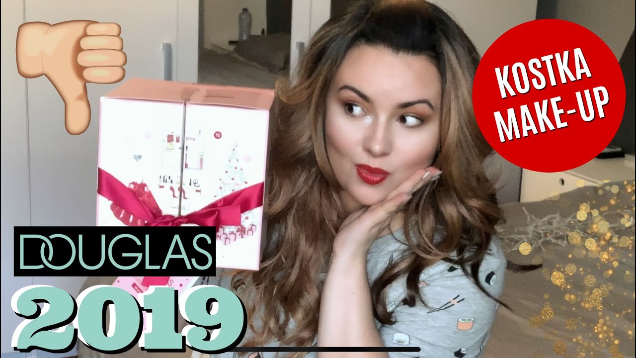 NAJGORSZY Kalendarz Adwentowy DOUGLAS 2019 🎄 KOSTKA MAKE-UP - Otwieram Caly!