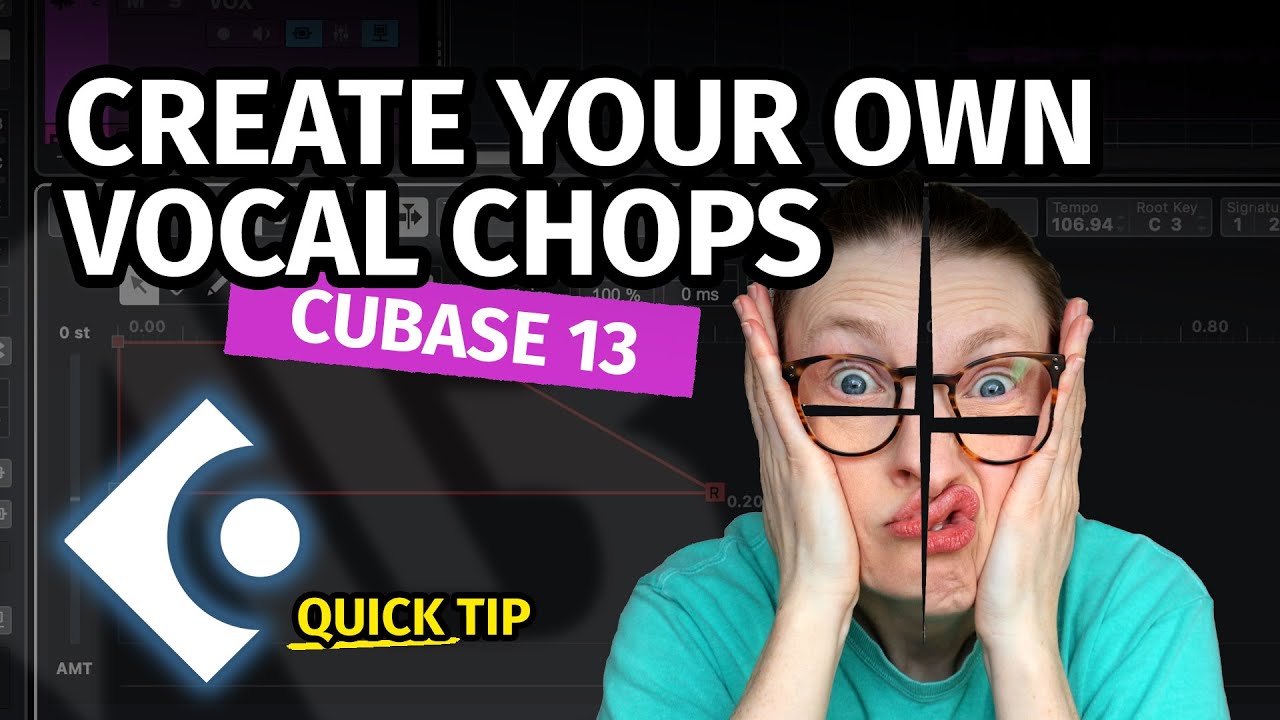 HOW TO MAKE VOCAL CHOPS (2 easy ways) | Quick Tip Cubase 13
