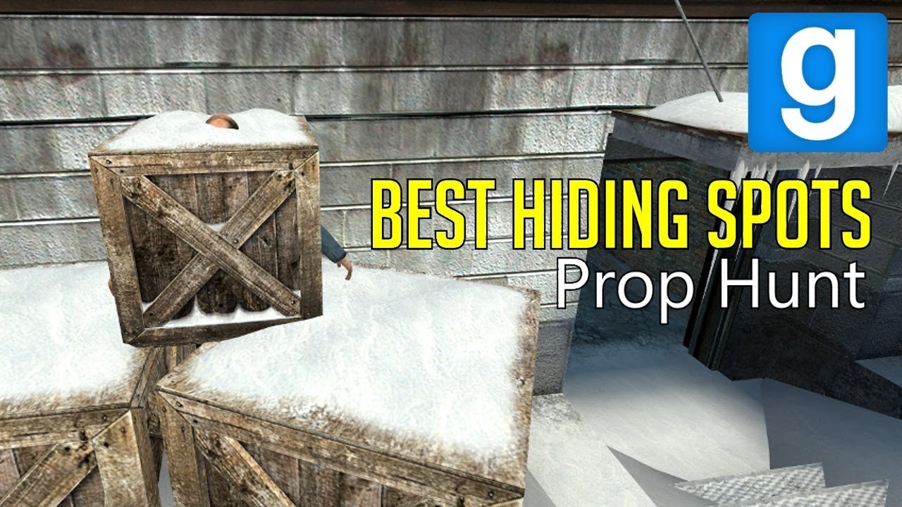 BEST HIDING SPOT OF ALL TIME?!? - Prop Hunt Funny Moments And Fails