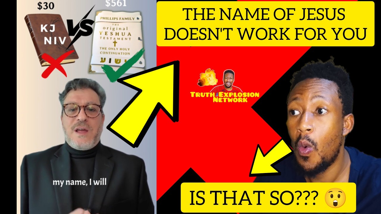 YOU WON'T BELIEVE WHAT THIS MAN SAYS ABOUT THE NAME OF JESUS CHRIST OUR LORD AND SAVIOR | MUST WATCH