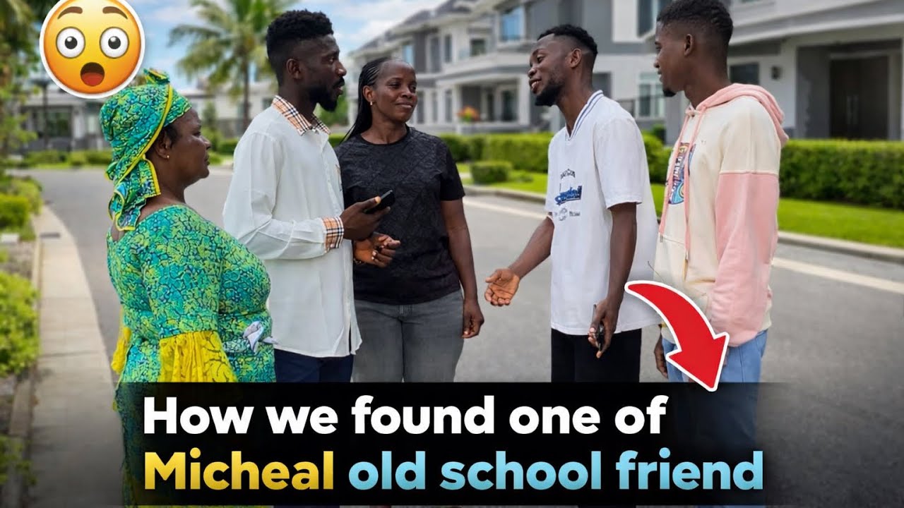 We have found Micheal’s old school friend we had a lead 