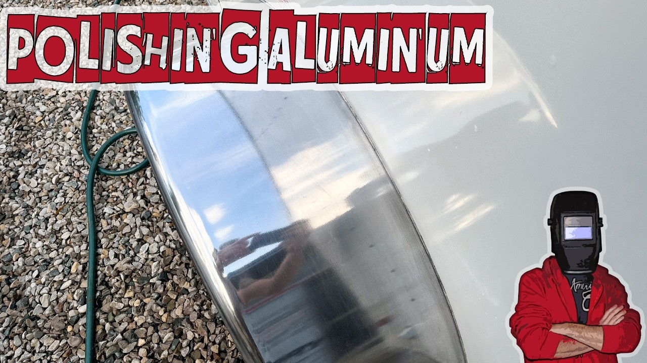 Как полировать алюминий с помощью Scotch Brite