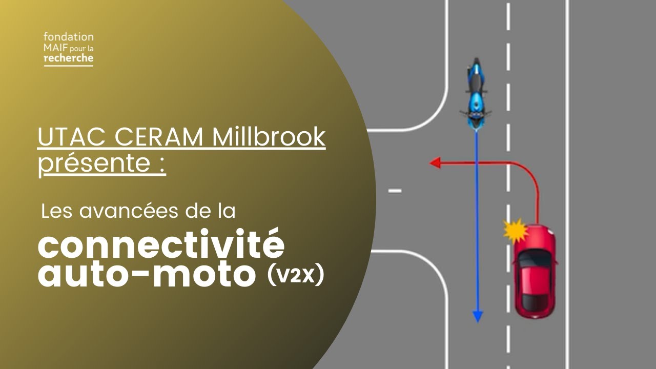 Connectivit&eacute; auto-moto - Les avanc&eacute;es de la technologie V2X d&eacute;velopp&eacute;e par UTAC CERAM Millbrook