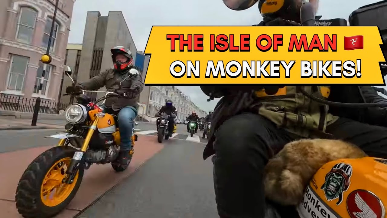 Riding the Isle of Man 🏍️ | Planet of the Monkeys 4 | Epic Adventure on Honda Monkeys