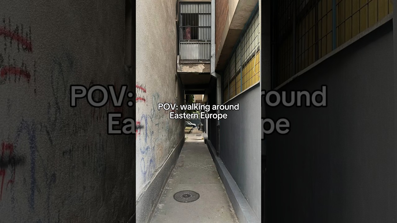 Walking around Eastern Europe #nostalgia #aesthetic #slavic #easterneurope #pov #serbia #poland