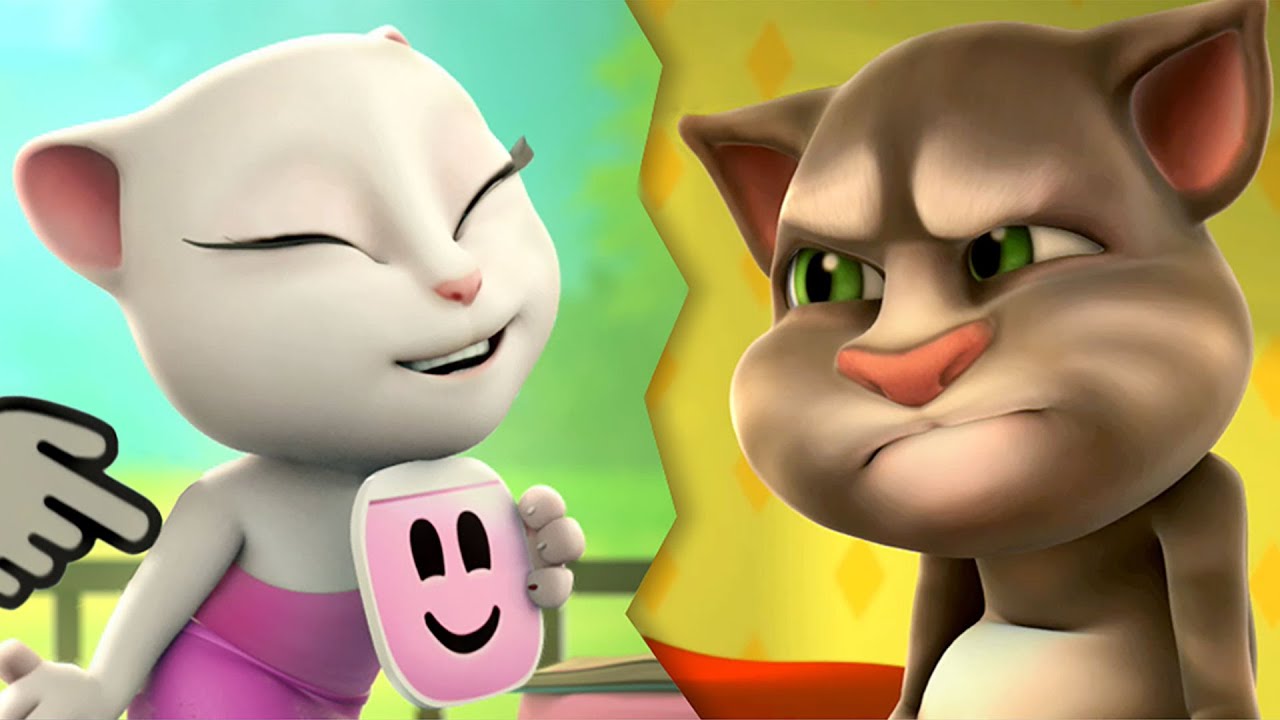 Talking Tom  👀   Moja kolej! 🍿 Season 1 🍿 Super Toons TV Po Polsku