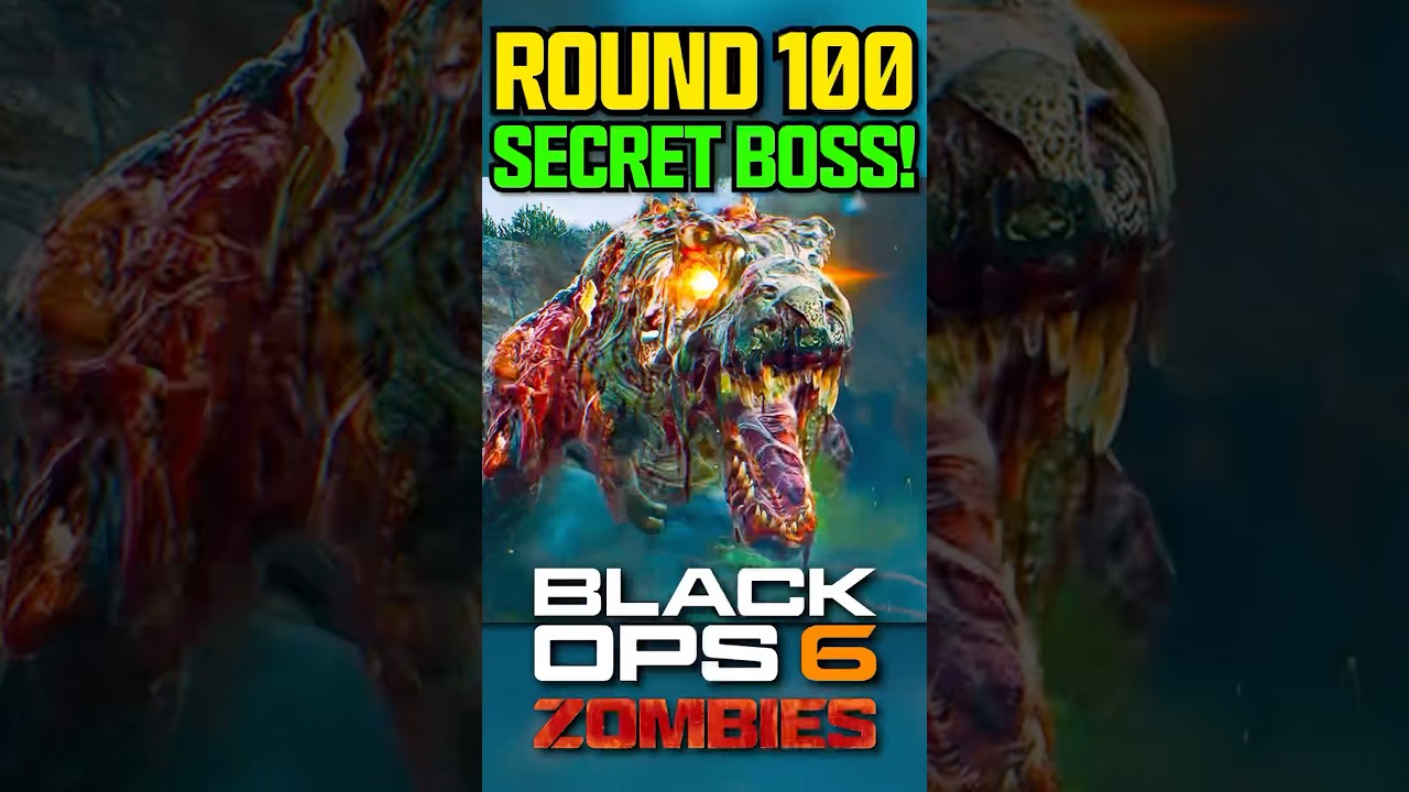 СЕКРЕТНАЯ пасхалка для битвы с боссом 100-го раунда в Shattered Veil! (Black Ops 6 Zombies)
