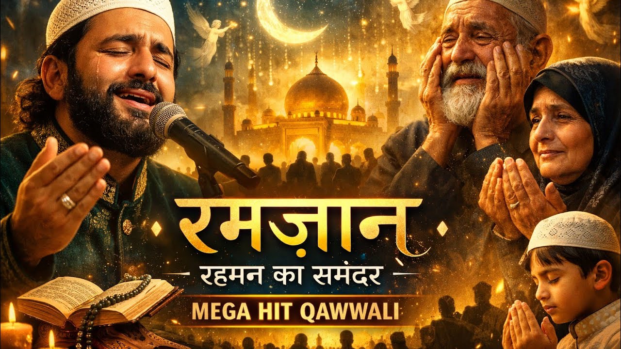 🌙 “रमज़ान आया तो अल्लाह रो पड़ा | दिल हिला देने वाली नई रमज़ान क़व्वाली”#viral #trending music 