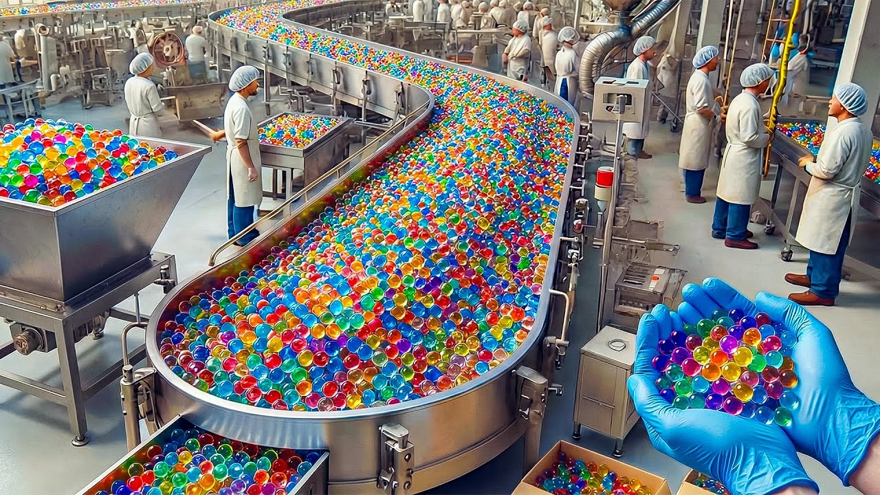 How Orbeez Are Made: Full Factory Process