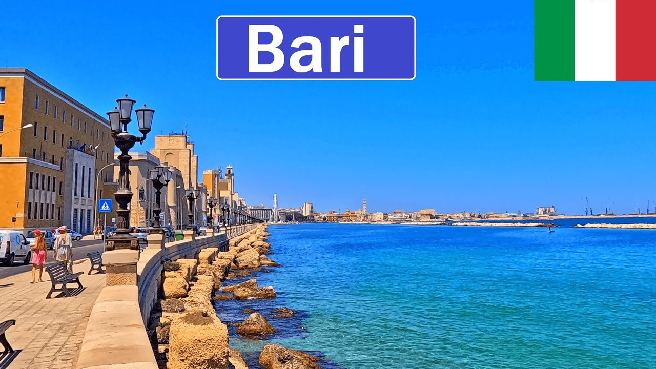 🇮🇹 Italy, Bari Walking Tour 2025【4K】