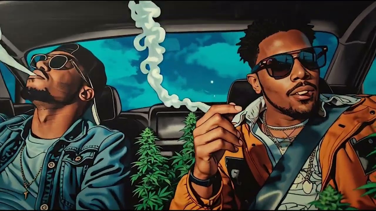 Chill Rap,Hip Hop G-Funk West Coast beat, emotional weed music, kush rap, sad marijuana soul music