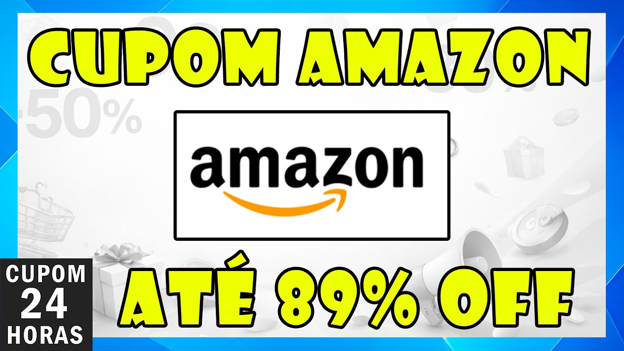 Cupom Amazon Hoje Fevereiro 2026 at&eacute; 89% OFF Cupom de Desconto Amazon Hoje funcionando